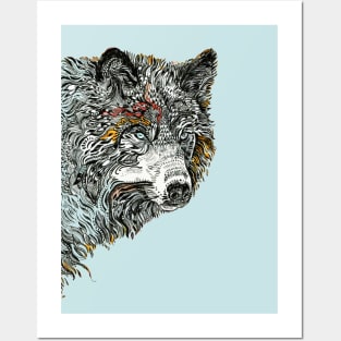 Red Wolf. Posters and Art